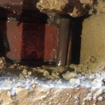 brick wall water leak detection