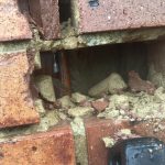 water leaking pipe in brick wall detection Melbourne