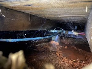 water leak detection under the house melbourne