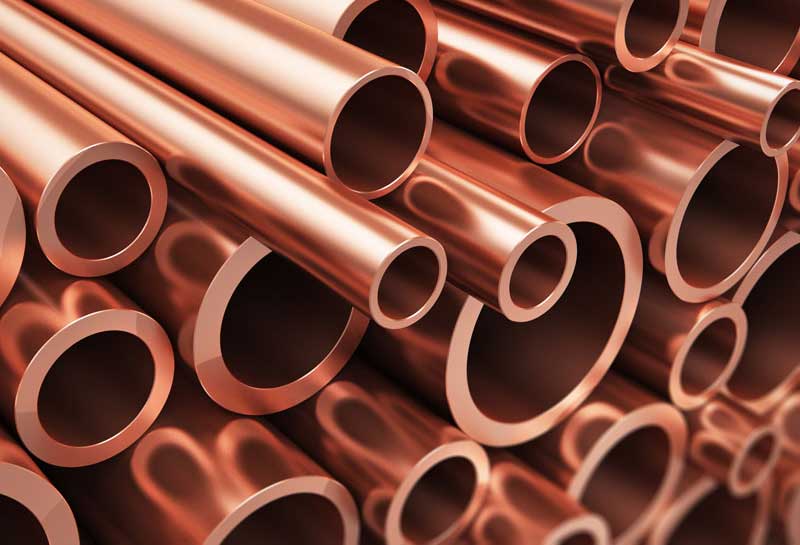 copper pipes